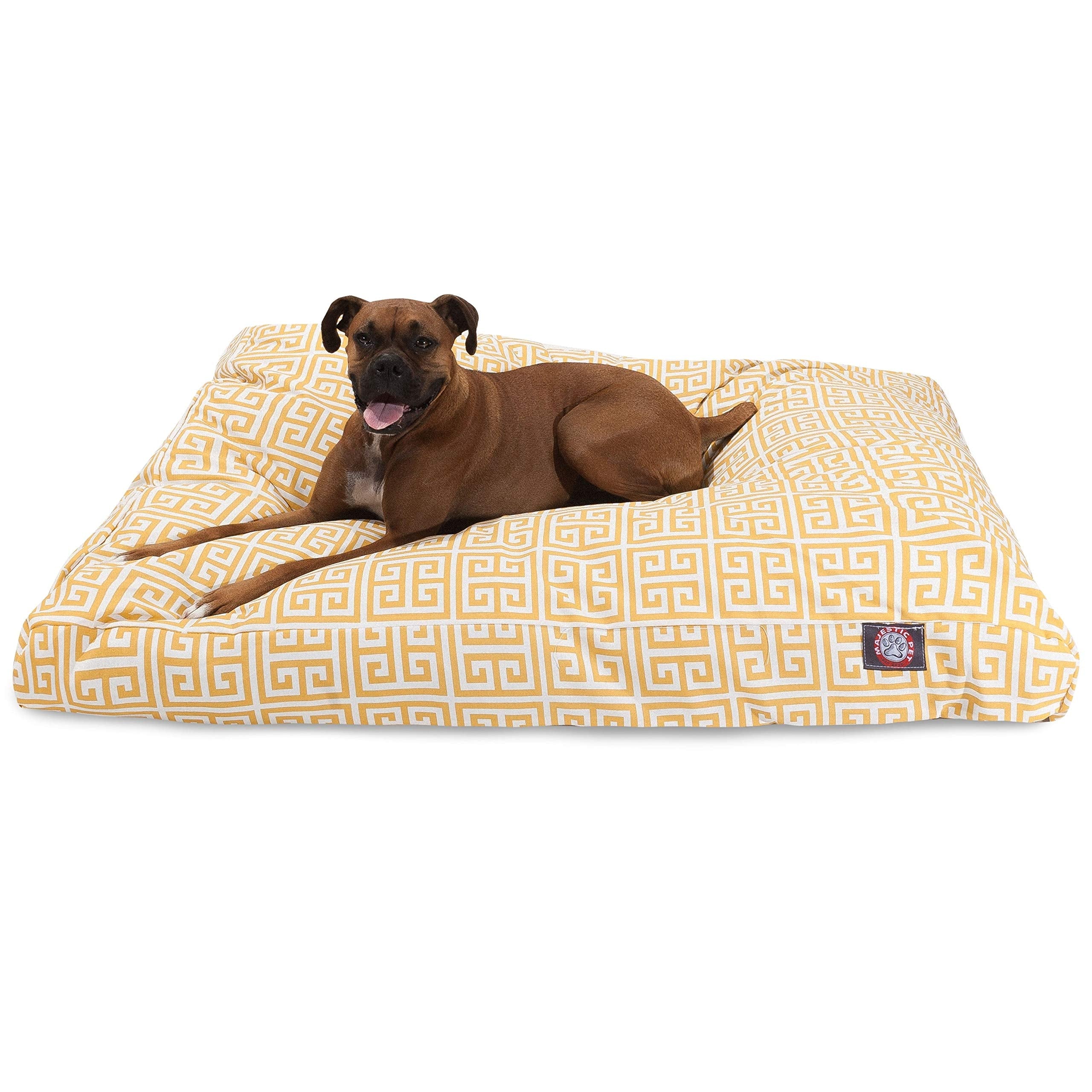 Pacific Towers Small Rectangle Indoor Outdoor Pet Dog Bed With Removable Washable Cover By Majestic Pet Products